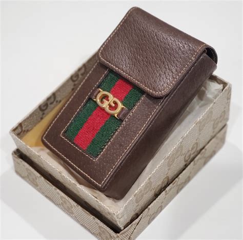 gucci cigarette case|real gucci phone case.